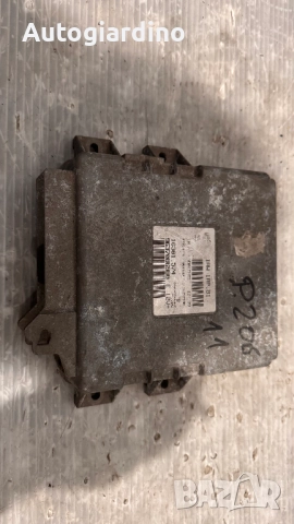 Компютър за двигател / ECU / Моторен компютър за Peugeot 206 - 16301.574 / 9637086980