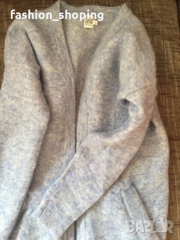 Жилетка в бебешко синьо Saint Tropez(вълна и мохер), S размер, снимка 9 - Жилетки - 35179800