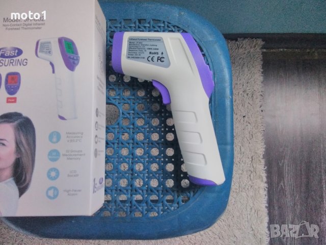 без допир дигитален термометър-чисто нов, снимка 3 - Друга електроника - 43923999