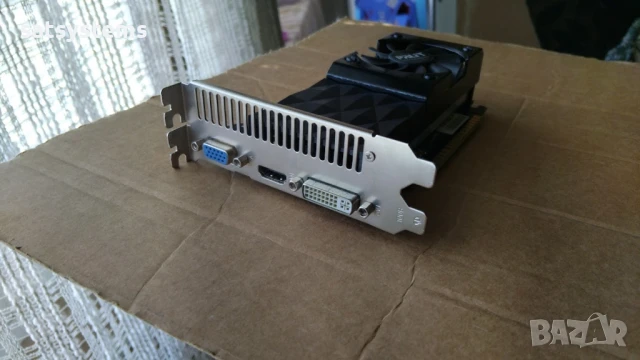 Видео карта NVidia GeForce Palit GT630 HDMI 2048MB GDDR3 128bit PCI-E, снимка 3 - Видеокарти - 50755470