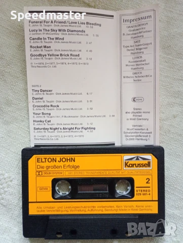 Elton John, снимка 2 - Аудио касети - 51377250