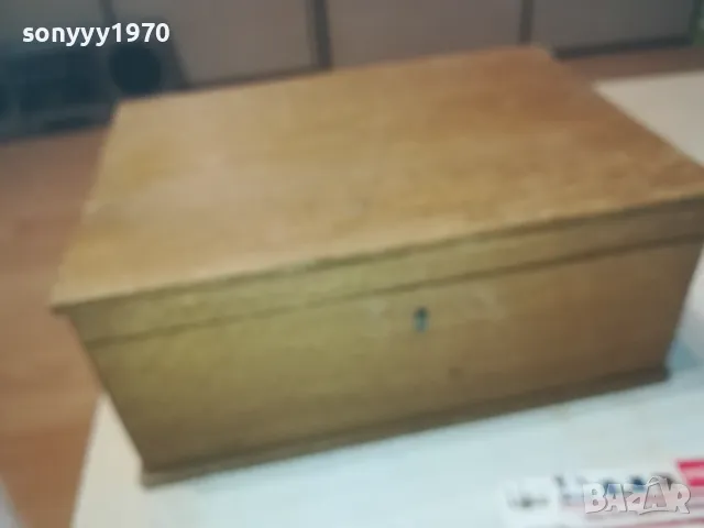 ДЪРВЕНА СТАРА КУТИЯ ОТ ШВЕЦИЯ 3009241711LNVD, снимка 7 - Антикварни и старинни предмети - 47409582