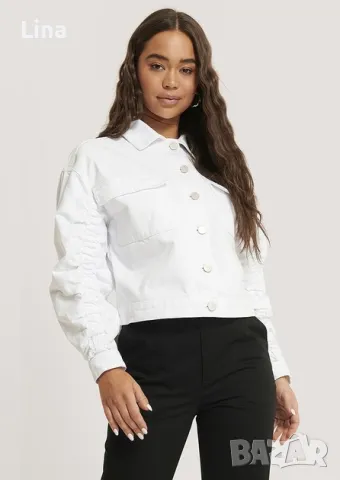 Късо дънково яке , снимка 1