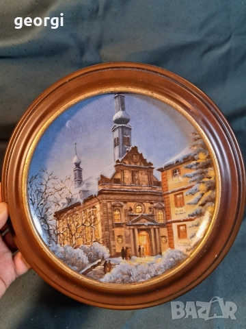 декоративна порцеланова чиния за стена Kaiser 27/3, снимка 2 - Декорация за дома - 51573681