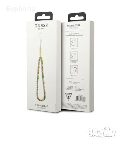 Аксесоар за телефон Guess, С мъниста, Многоцветен, снимка 3 - Други - 47399997