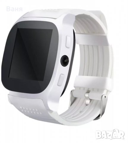 Смарт Часовник T8 камера/ Bluetooth Бял и Черен, снимка 6 - Смарт часовници - 35574014