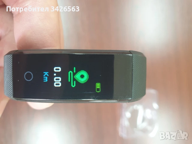 Фитнес гривна с Блутут , снимка 2 - Смарт часовници - 50630261