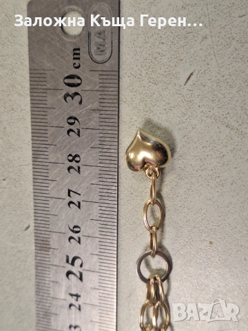 Златно колие 9,06гр, снимка 4 - Колиета, медальони, синджири - 53491912