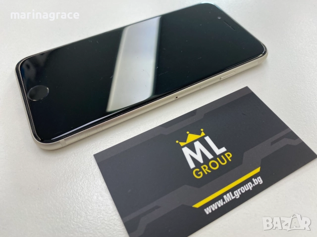 iPhone SE 2022 64GB Starlight, втора употреба, снимка 4 - Apple iPhone - 52155703