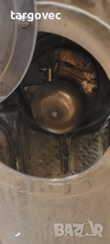 огромен бронзов масивен часовник, снимка 6 - Антикварни и старинни предмети - 52676082