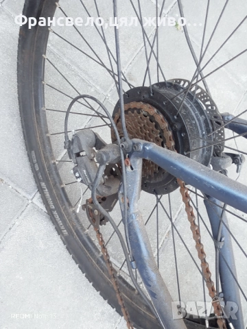 28 цола алуминиев електрически велосипед колело 36 волта за ремонт или части за контролер и батерия, снимка 6 - Велосипеди - 51536939
