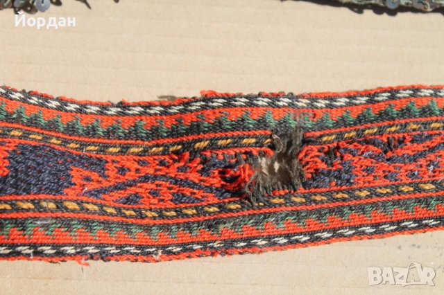 Тъкан вълнен колан за носия със синци, снимка 5 - Антикварни и старинни предмети - 38012831