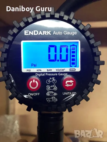 Цифров манометър за помпане на гуми  , снимка 10 - Аксесоари и консумативи - 48506790