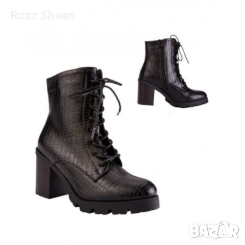 Дамски боти  нов модел черен цвят код12