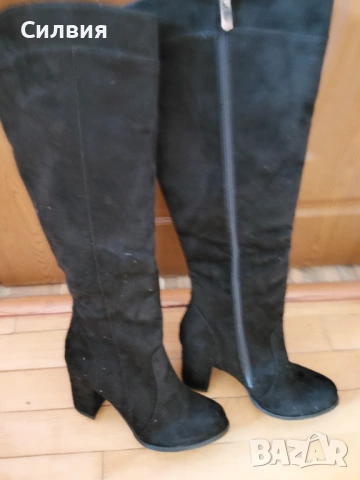 Нови велур за 20 евро, снимка 3 - Дамски ботуши - 53462764