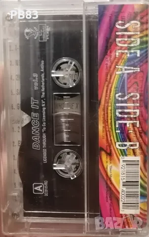 Dance it - Vol 3 (Оригинална Аудио Касета), снимка 2 - Аудио касети - 49338670