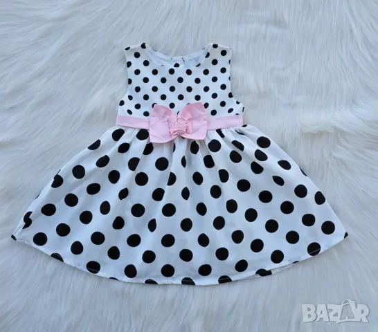 Детска рокля 9-12 месеца, снимка 3 - Бебешки рокли - 50032492