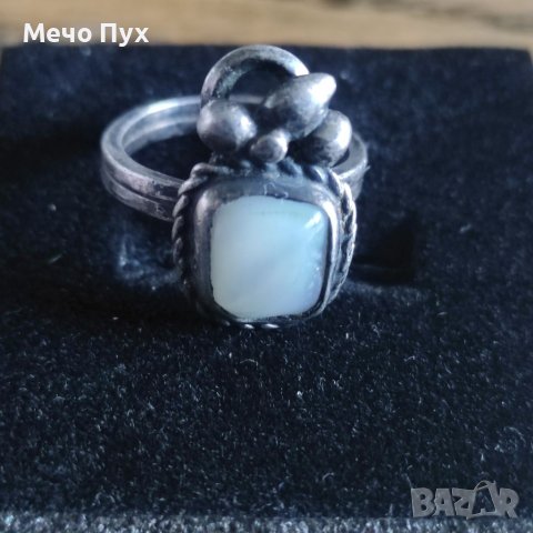 Стар сребърен пръстен (32), снимка 3 - Пръстени - 40539281