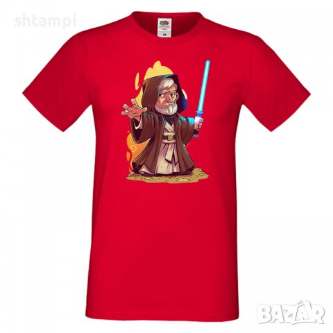 Мъжка тениска Star Wars Obi Wan Star Wars Игра,Изненада,Подарък,Геймър, , снимка 7 - Тениски - 36809580