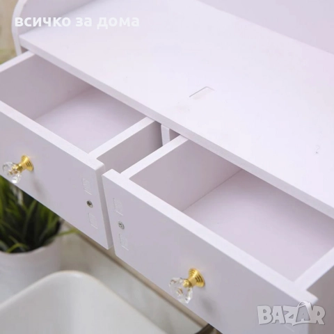 огледало за грим с място за съхранение , снимка 4 - Огледала - 52918099