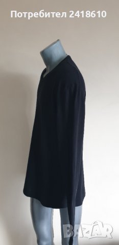Emporio Armani  Cotton Knit Мens Size 56/ XL - 2XL  НОВО! ОРИГИНАЛ! Мъжка Блуза Пуловер!, снимка 7 - Пуловери - 43228644