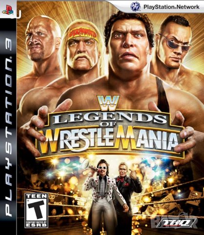 Legends of Wrestlemania - кеч,  игра за PS3, плейстейшън 3, снимка 1 - Игри за PlayStation - 39350047