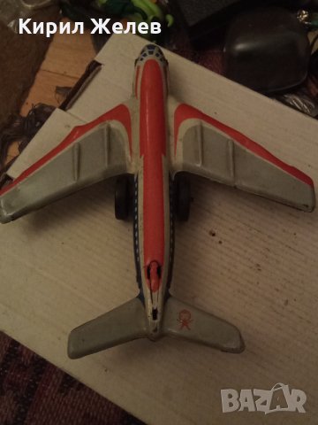 Самолет метален стар 8503, снимка 6 - Колекции - 33682023