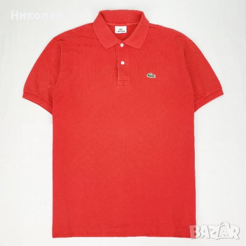 Lacoste Classic Polo Тениска с Яка Лакост 5 L, снимка 2 - Тениски - 37662893
