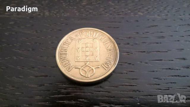 Монета - Португалия - 5 ескудос | 1991г., снимка 4 - Нумизматика и бонистика - 28051919