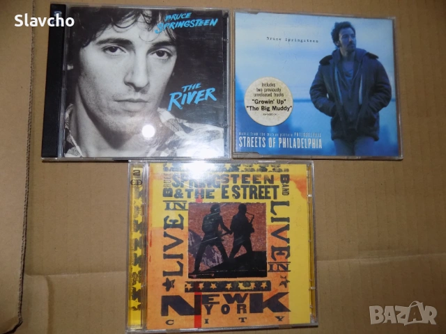 Компакт дискове на-Bruce Springsteen-The River/Streets Of Philadelphia/Bruce Springsteen LIVEnewYork