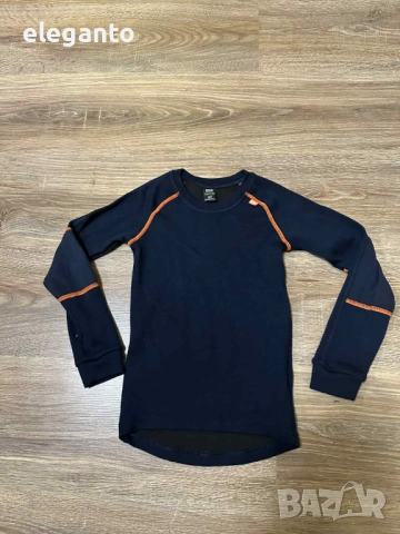 ДЕТСКА ! Helly Hansen LIFA Merino Wool Warm Freeze 1/2 Zip Base Layer , 116/6 год, снимка 2 - Детски якета и елеци - 53204485