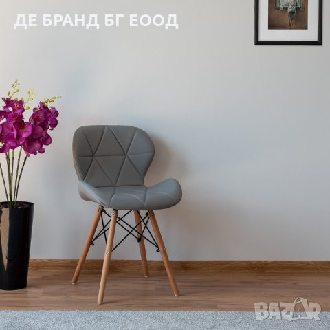 ПРОМОЦИЯ Висококачествени трапезни столове LQ-LD-4HUI, снимка 5 - Столове - 32242486