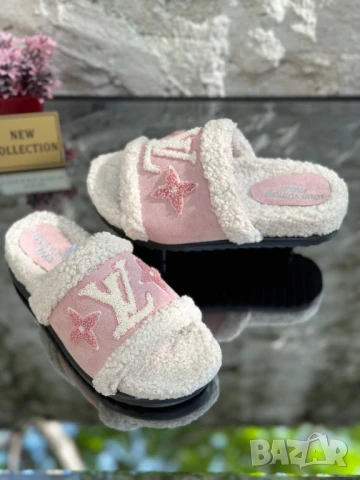 пухени чехли louis vuitton