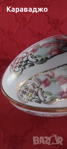 Порцеланово Яйце Кутия, снимка 2 - Статуетки - 49618084