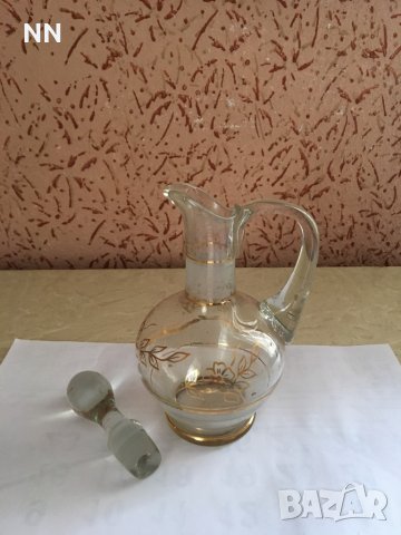 Ретро стъклен поднос, снимка 7 - Антикварни и старинни предмети - 33057444