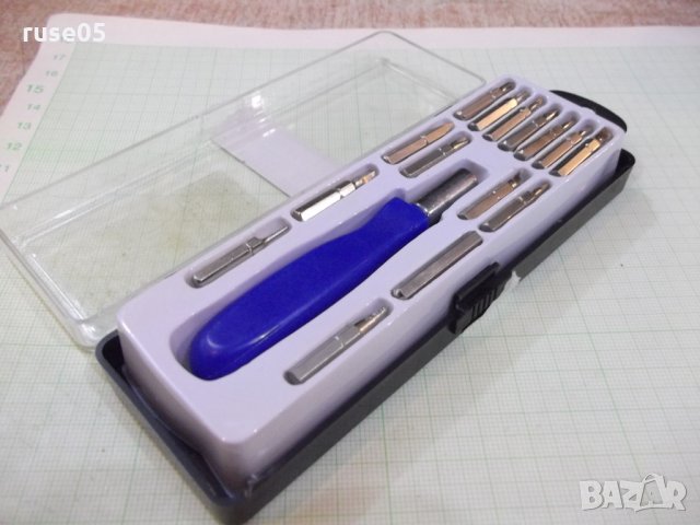 Отвертка с накрайници комплект - 1, снимка 5 - Отвертки - 26298361