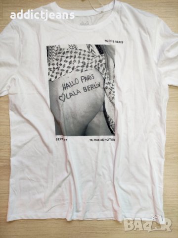 Мъжка тениска Lala Berlin размер 3XL, снимка 2 - Тениски - 43640705