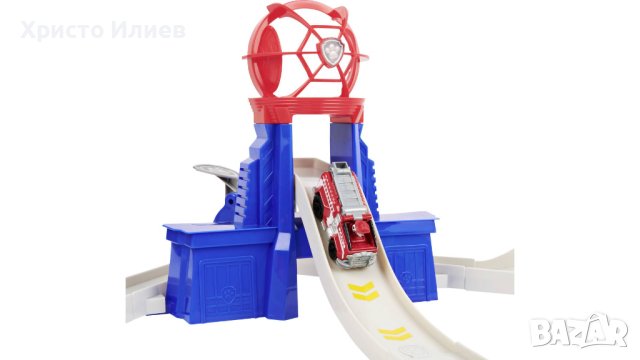 Пес Патрул Paw Patrol Състезателна Писта с включена кола Оригинален , снимка 3 - Коли, камиони, мотори, писти - 43485296