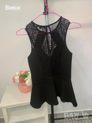 Дамски топ размер М, но е подходящ и за S, снимка 6 - Корсети, бюстиета, топове - 50918273