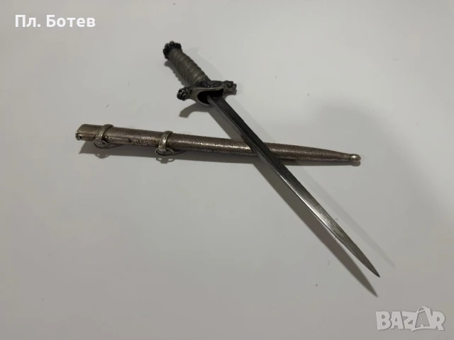 Български царски офицерски кортик, снимка 6 - Антикварни и старинни предмети - 50803388