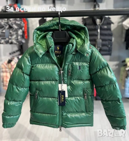 Polo Ralph Lauren Детско Зимно Яке Със Силиконов Пълнеж И Бродирано Лого - 2 Цвята Код A908, снимка 2 - Детски якета и елеци - 51697187
