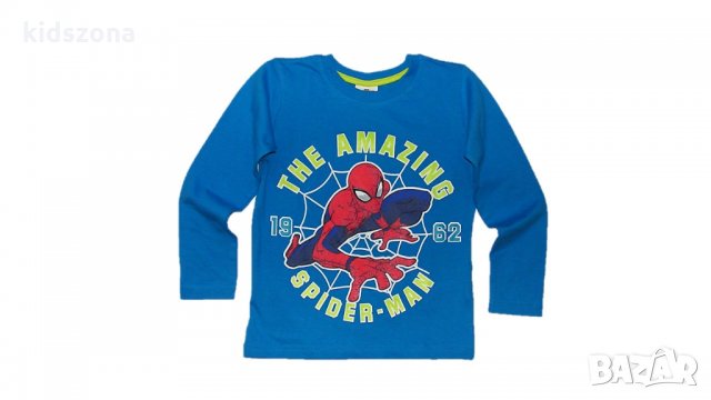 Нова цена! Детска блуза Spiderman за 7 г. - М1-2