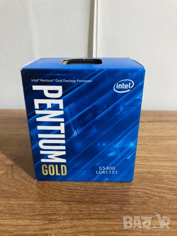 intel Pentium Gold G5400, 2C/4T, 3.7GHz, 4MB, снимка 3 - Процесори - 53378099