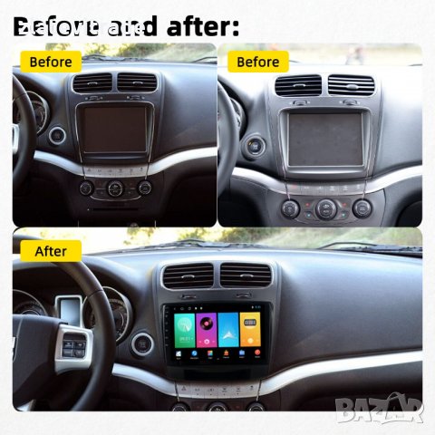 FIAT FREEMONT, DODGE JOURNEY 2012-2020 Андроид Навигация, 9191, снимка 3 - Аксесоари и консумативи - 32307972