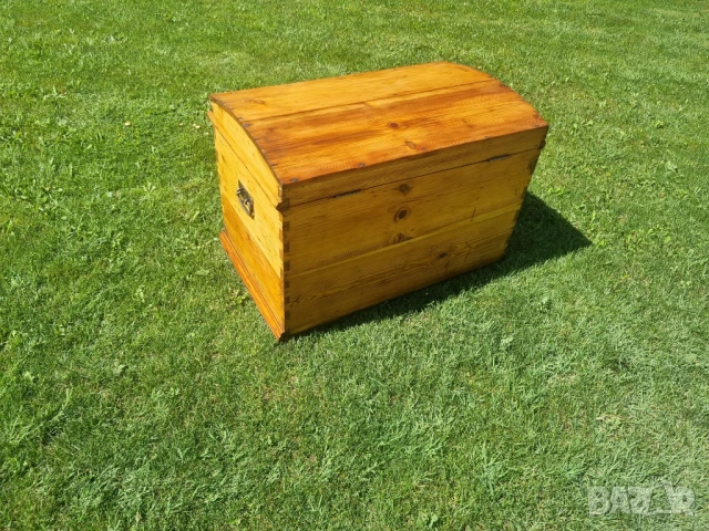Дървен сандък/ракла/скрин, снимка 7 - Антикварни и старинни предмети - 50693244