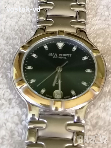 JEAN PERET- Q7 GENEWE  МЪЖКИ ЧАСОВНИК РАБОТЕЩ , снимка 3 - Мъжки - 36559597
