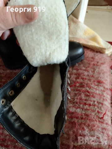 Дамски кожени боти, снимка 4 - Дамски боти - 52735633
