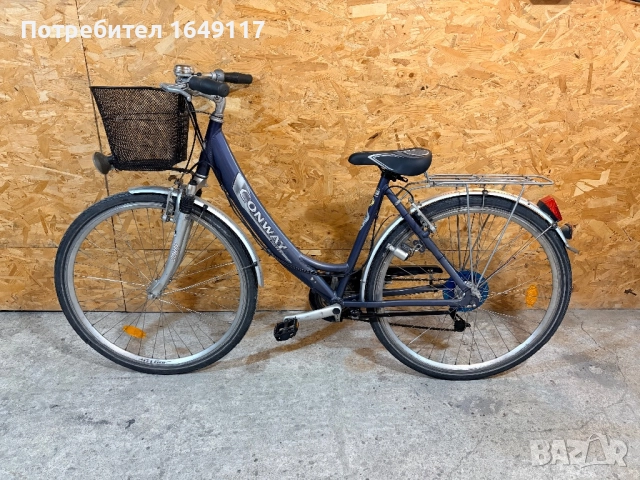 28цола Conway алуминиев дамски градски велосипед колело[24ck-Shimano], снимка 13 - Велосипеди - 52894061