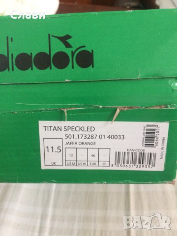 Продавам оригинални мъжки сникърси маратонки кецове Diadora, снимка 2 - Кецове - 28553738