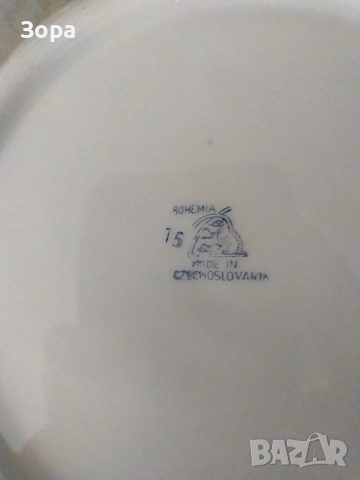 Порцеланов Сервиз за Хранене от 25 части - BOHEMIA порцелан, снимка 14 - Сервизи - 52305806